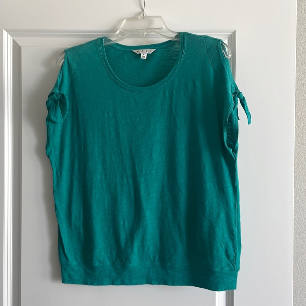 Vintage CAbi green t-shirt, small